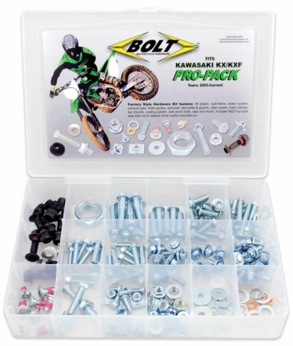 Bolt Pro Pack for Kawasaki KX/KX-F 125 to 450 (BMH-KXPP)