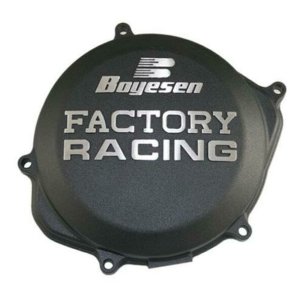 BOYESEN Factory Racing Clutch Cover Black Honda CRF450R/RX (CC-06CB)