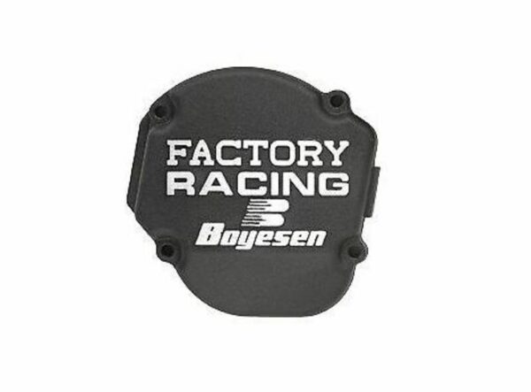 BOYESEN Factory Racing Ignition Cover Black Yamaha YZ125 (SC-33AB)