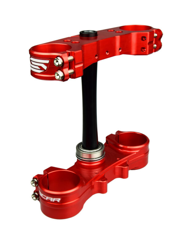 SCAR Triple Clamp OE Offset Red Beta RR (S7410)