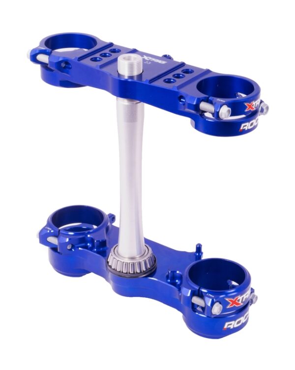 XTRIG ROCS Tech triple clamps blue Kawasaki KX250F/450F (40301003)