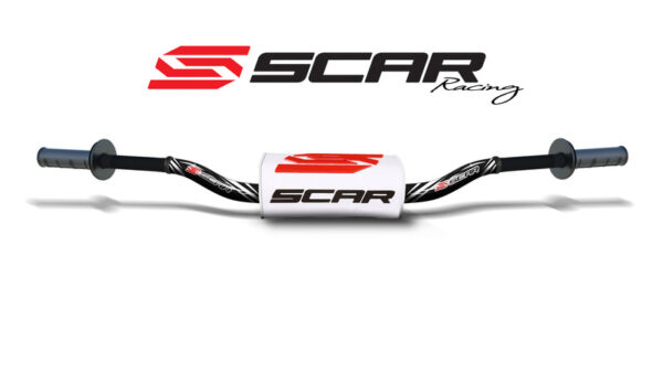 SCAR O² Villopoto/Stewart Handlebar (S9162BK-WH)