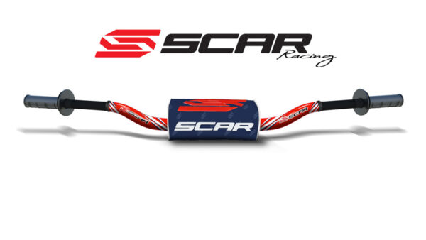 SCAR O² McGrath/Short KTM Handlebar - Red (S9172RD-DKBL)