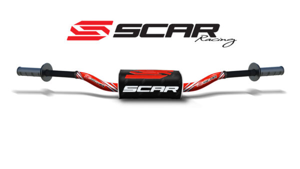 SCAR O² RC Handlebar - Red (S9112RD-BK)
