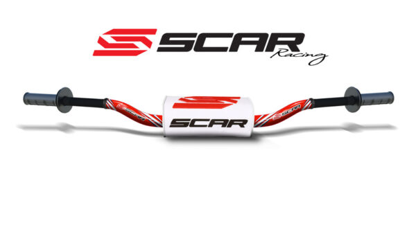 SCAR O² RC Handlebar - Red (S9112RD-WH)