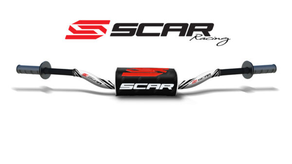 SCAR O² RC Handlebar - White (S9112WH-BK)