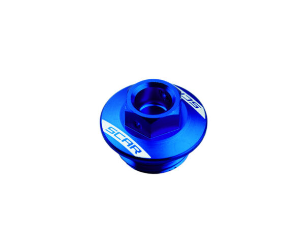 SCAR Oil Filler Plug Blue Husqvarna Sherco (OFP500B)