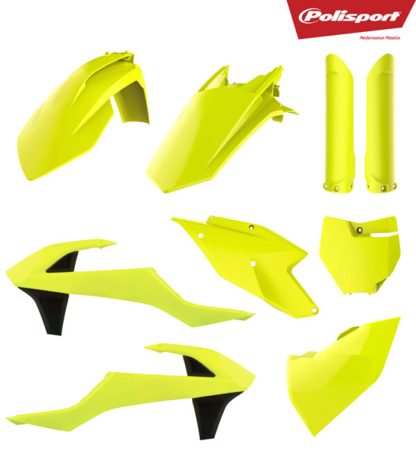 POLISPORT Plastic Kit Neon Yellow KTM SX/SX-F (90740)
