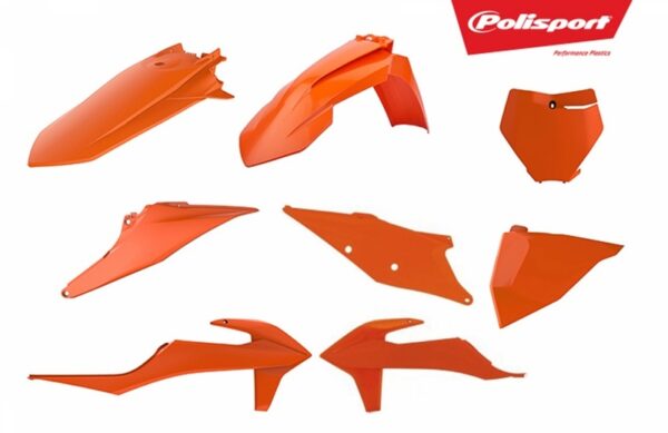 POLISPORT Plastics Kit Orange KTM SX/SX-F (90811)