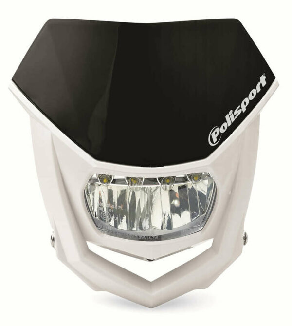 POLISPORT Halo LED Headlight Black/White (8667100002)