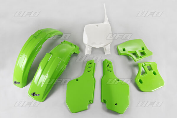 UFO Plastic Kit OEM Color Kawasaki KX500 (KAKIT186@999)