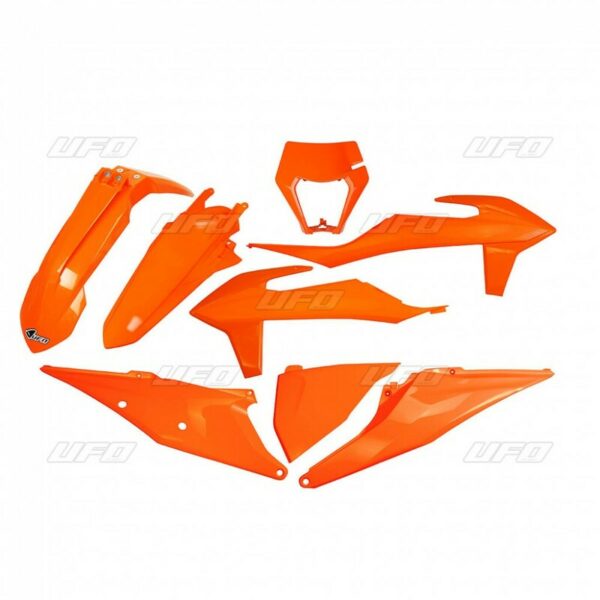 UFO Plastic Kit Orange KTM EXC/EXC-F (KTKIT527@127)