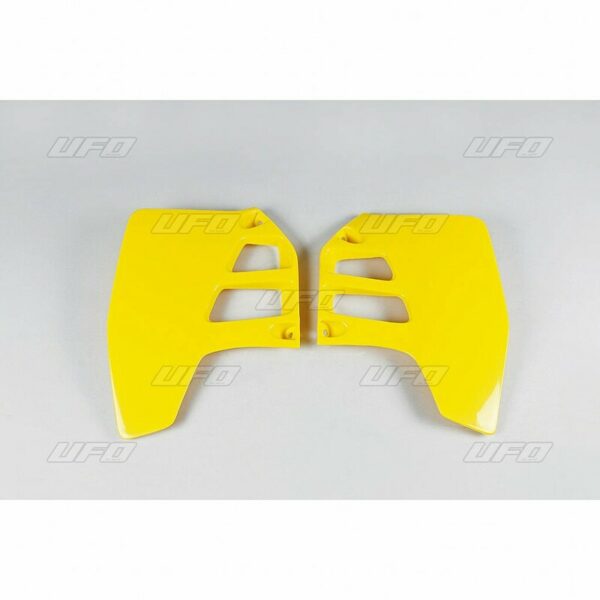UFO Radiator Covers Yellow Suzuki RM125/250 (SU02909@101)