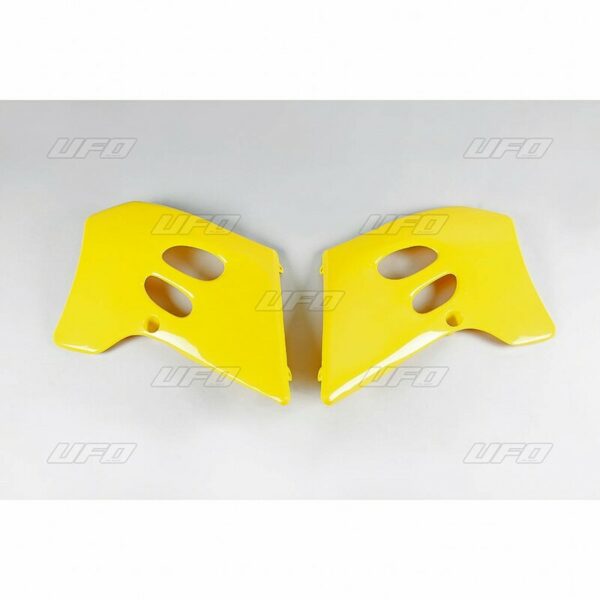 UFO Radiator Covers Yellow Suzuki RM125/250 (SU02945#101)