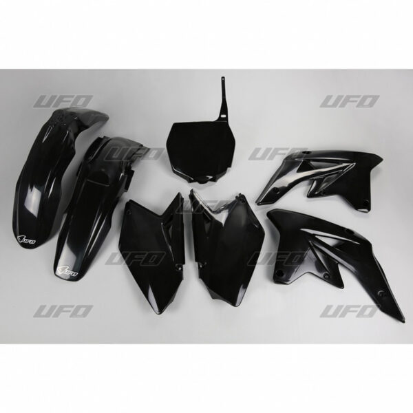 UFO Plastic Kit Black Suzuki RM-Z250 (SUKIT407@001)