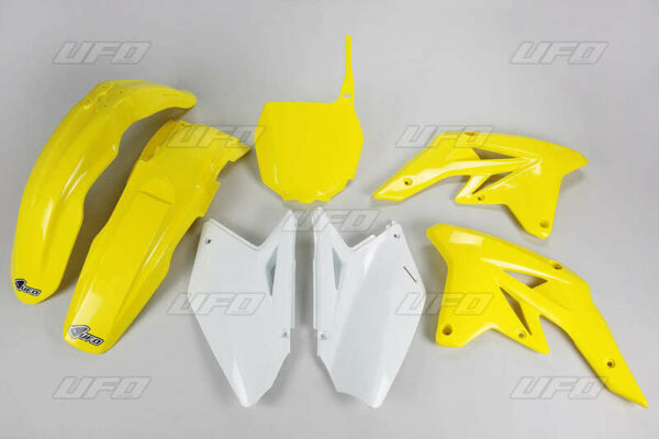 UFO Plastic Kit OEM Color Yellow/White (2009) Suzuki RM-Z250 (SUKIT407@999)