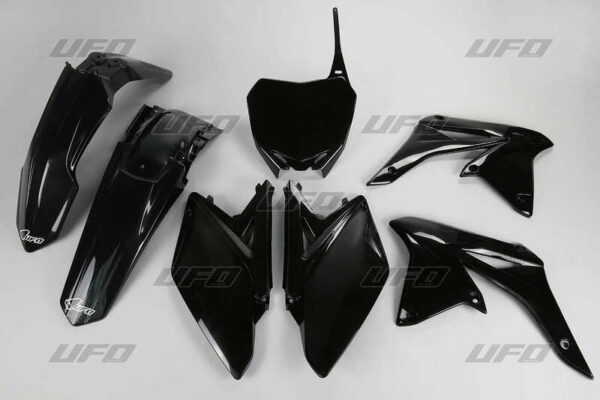UFO Plastic Kit Black Suzuki RM-Z250 (SUKIT411@001)