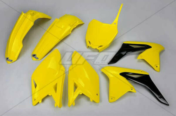 UFO Plastic Kit OEM Color (2017) Yellow/Black Suzuki RM-Z250 (SUKIT416@999K)