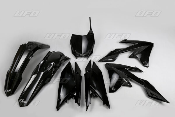 UFO Plastic Kit Black Suzuki RM-Z450 (SUKIT418@001)