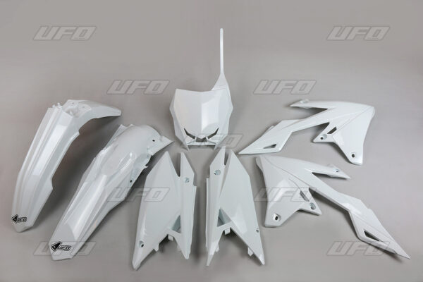 UFO Plastic Kit White Suzuki RM-Z450 (SUKIT418@041)