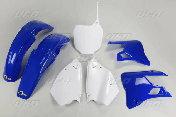 UFO Plastic Kit OEM Color Blue/White Yamaha YZ125/250 (YAKIT300@999)