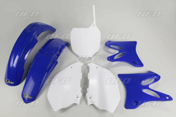 UFO Plastic Kit OEM Color Blue/White Yamaha YZ125/144/250 (YAKIT301@999)