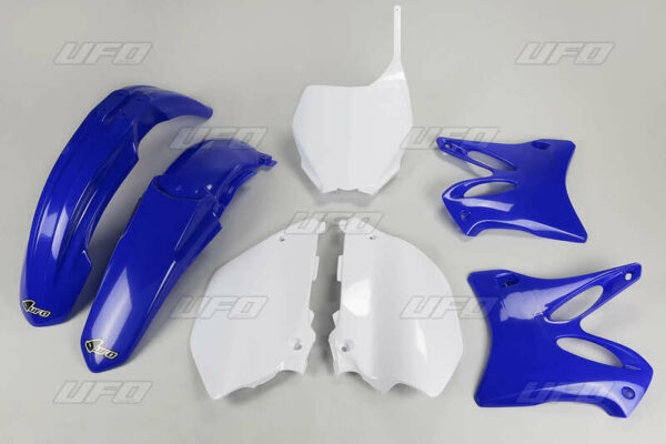 UFO Plastic Kit OEM Color Blue/White Yamaha YZ125/144/250 (YAKIT302@999)