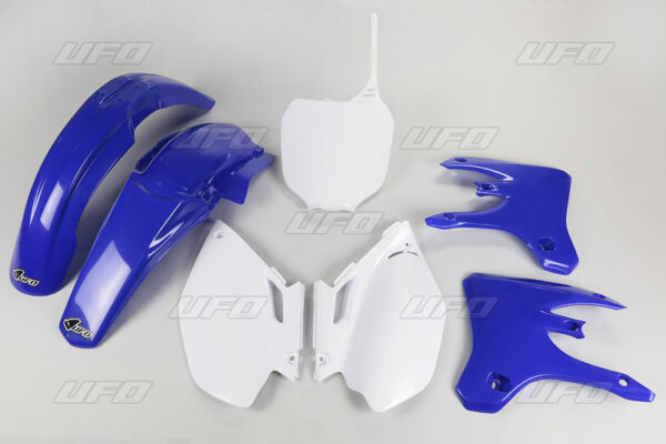 UFO Plastic Kit OEM Color Blue/White Yamaha YZ250F/450F (YAKIT304@999)