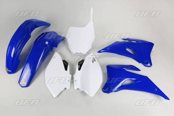 UFO Plastic Kit OEM Color Blue/White Yamaha YZ250F/450F (YAKIT305@999)