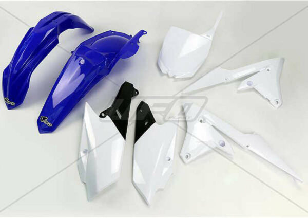 UFO Plastic Kit OEM Color (2014) Blue/White/Black Yamaha YZ-F250 /450 (YAKIT318@999)