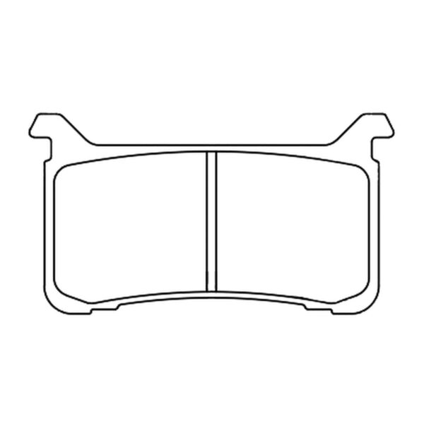 CL BRAKES Street Sintered Metal Brake Pads - 1252A3+ (1252A3+)