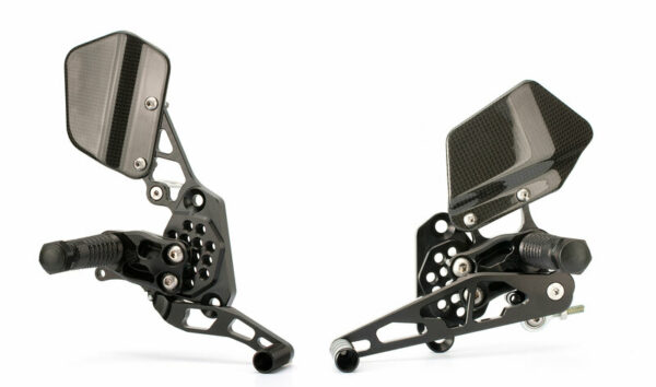 GILLES AS31GT Adjustable Rearset Black (AS31-A03-P-B)