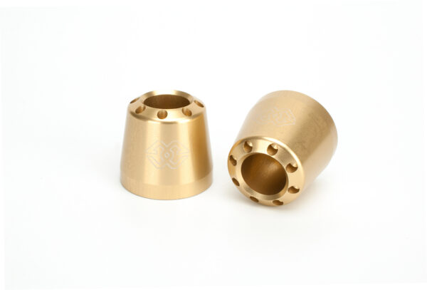 GILLES TOOLING Cone Bar Ends Gold Yamaha (LG-CO-22-G)