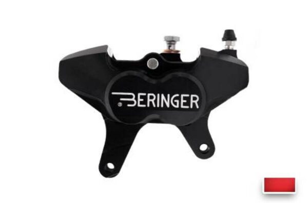 BERINGER Right Axial 4 Pistons Brake Caliper - Red (4Y01R-S)