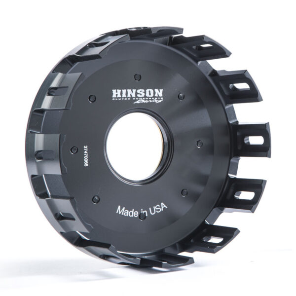 HINSON Billetproof® Aluminium Clutch Basket with Cushions - Kawasaki KX450 (H663-B-2101)