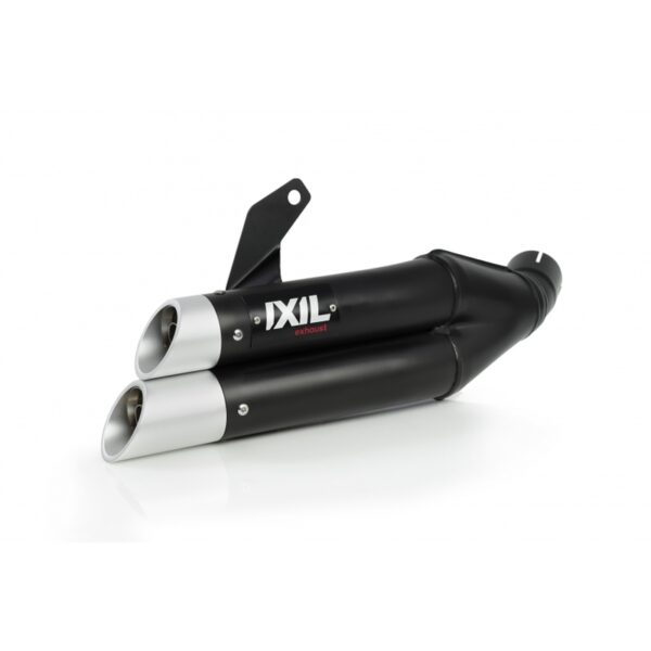 IXIL Hyperlow Full Exhaust System Stainless Steel Black / Aluminium Polished - Yamaha MT-07 (175-962-4)