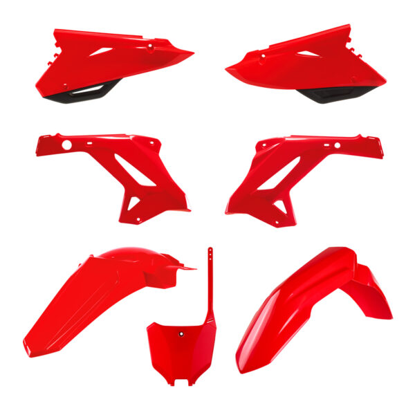 POLISPORT MX Restyling Plastic Kit Red - Honda CR125 / 250 (91309)