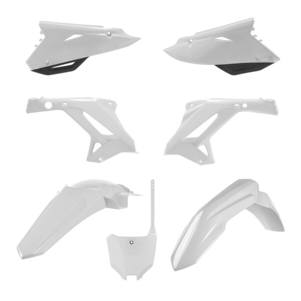 POLISPORT MX Restyling Plastic Kit White - Honda CR125 / 250 (91310)